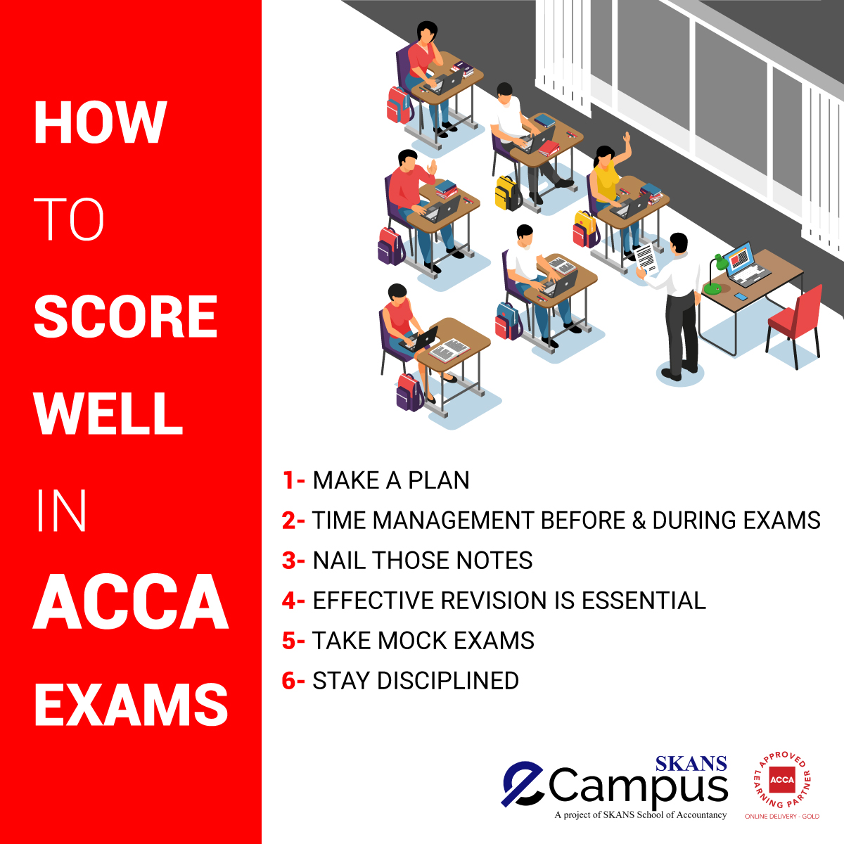 Here is how you can score well in your ACCA exams SKANSEcampus